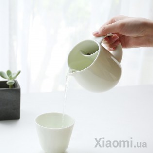 Фарфоровый заварник Xiaomi FINEMADING (Bone China) 370ml White
